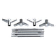 2Pc Wing Bolts- 3 3/4-Inch <br> Universal Fit