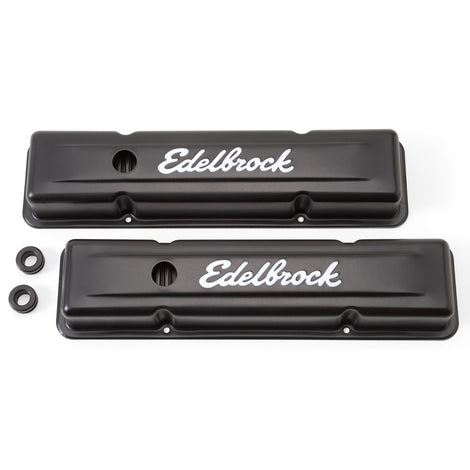 Engine Valve Cover Set <br> Small Block Chevy 265-400 (4.3-6.6L) Engines