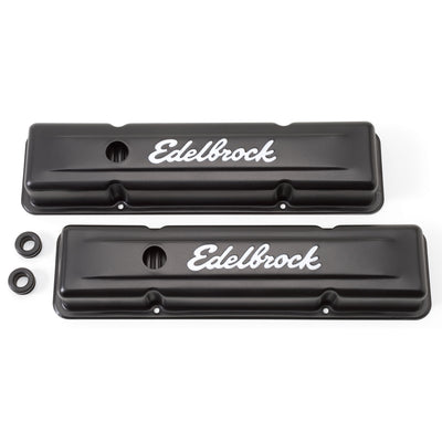 Engine Valve Cover Set <br> Small Block Chevy 265-400 (4.3-6.6L) Engines