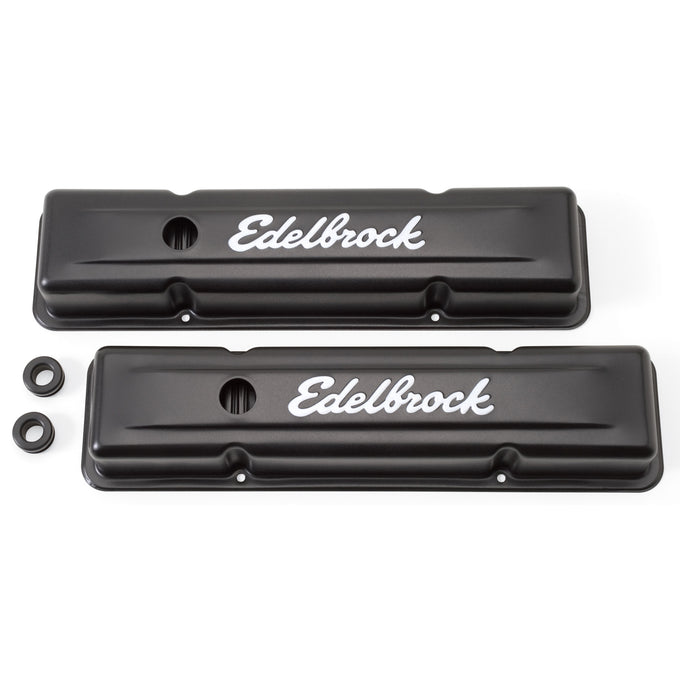 Engine Valve Cover Set <br> Small Block Chevy 265-400 (4.3-6.6L) Engines