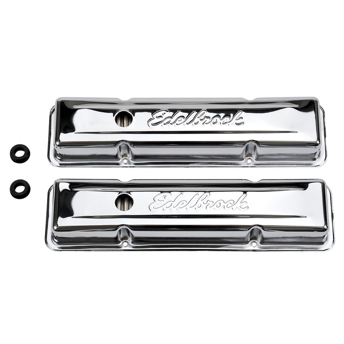 Engine Valve Cover Set <br> Small Block Chevy 265-400 (4.3-6.6L) Engines