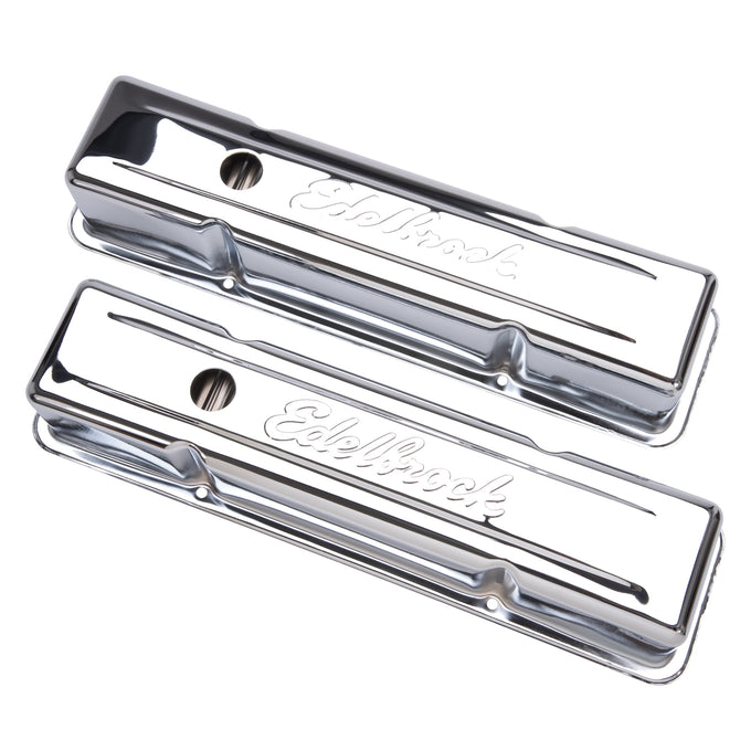 Engine Valve Cover Set <br> Small Block Chevy 265-400 (4.3-6.6L) Engines
