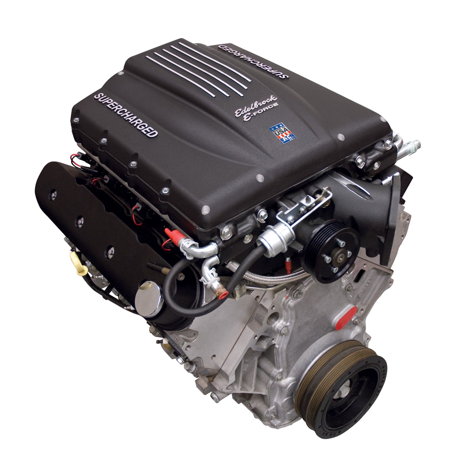 Supercharged Ls 416 Crate Engine <br> Camshaft Type: 215deg/247deg, .629/.656, 121 LSA