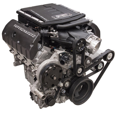 Supercharged Lt 416 Crate Engine With Accessories <br> Camshaft Type: 243/254deg, .660/.651, 114 LSA