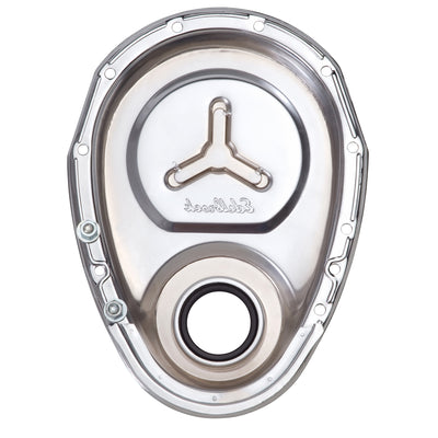 Engine Timing Cover <br> Small Block Chevy 302-400 (4.9-6.6L) Engines
