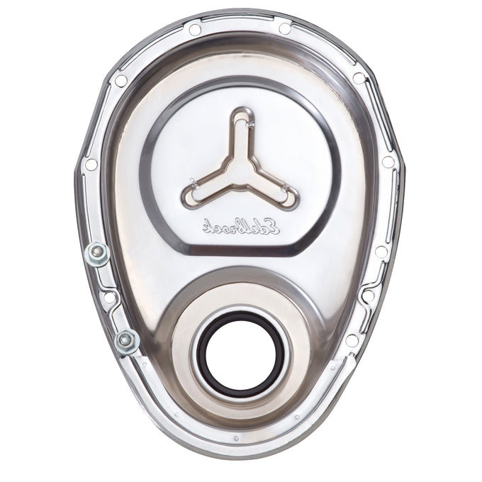 Engine Timing Cover <br> Small Block Chevy 302-400 (4.9-6.6L) Engines