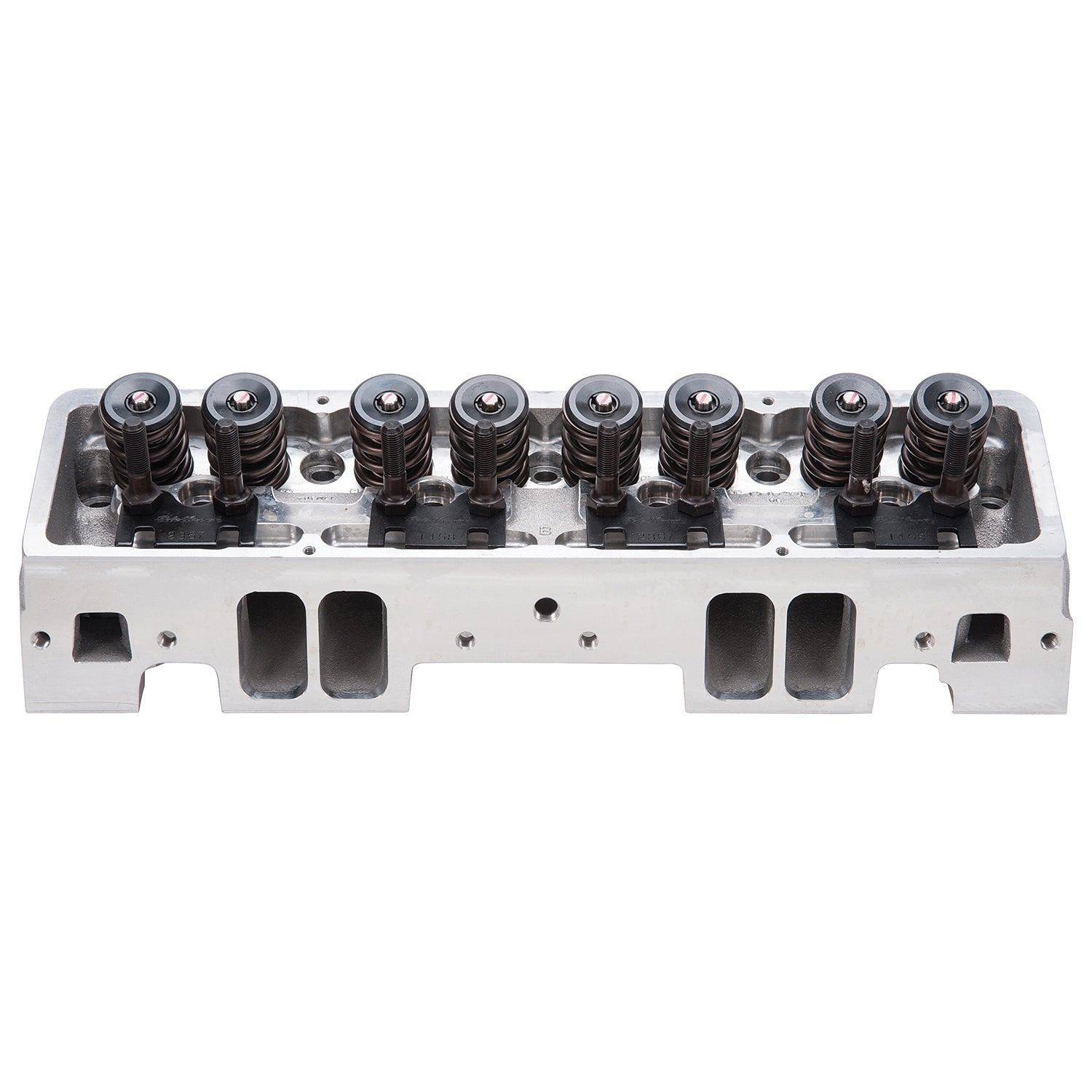 Cylinder Head Victor Jr SBC 23 Deg 220cc Complete <br> Small Block Chevy 302-400 (4.9-6.6L) Engines