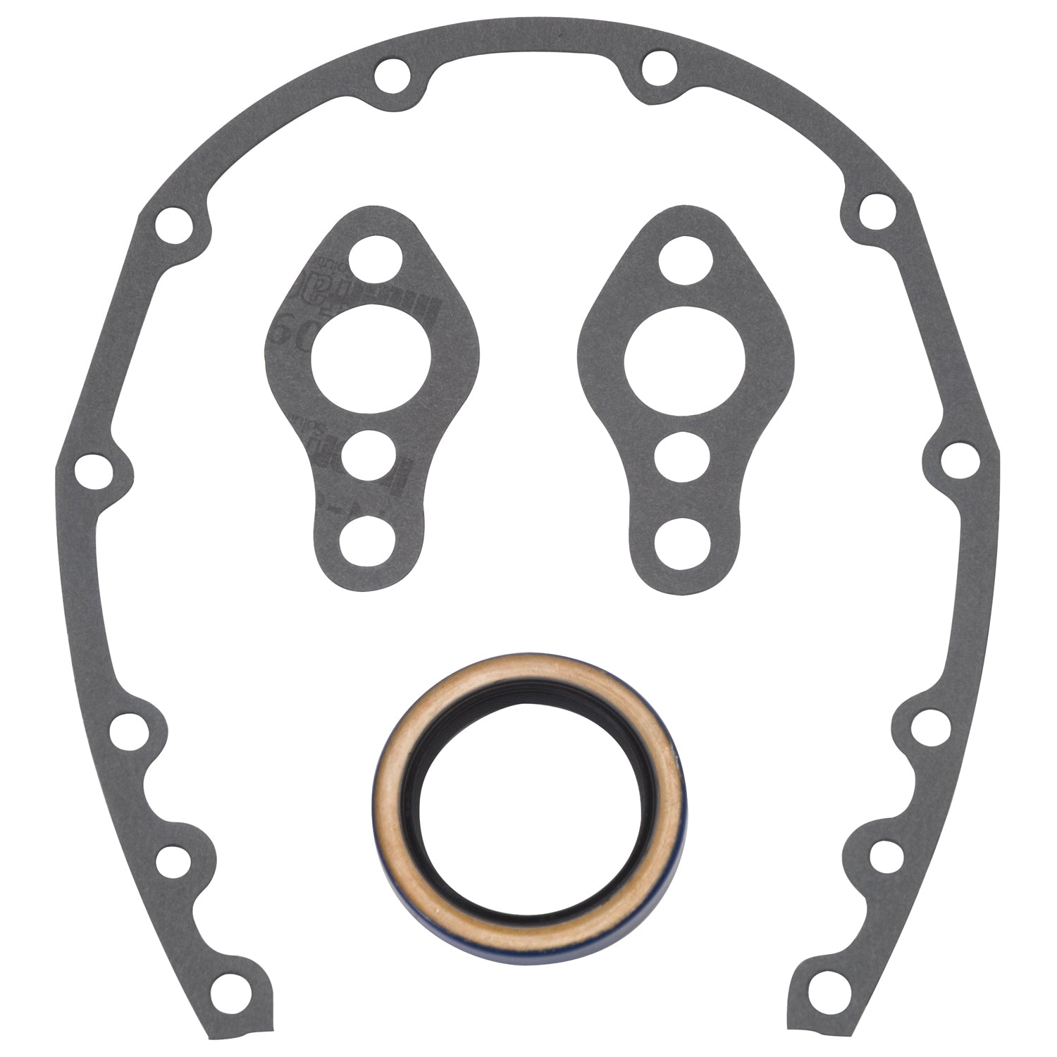 Engine Timing Cover Gasket Set <br> Small Block Chevy 302-400 (4.9-6.6L) Engines