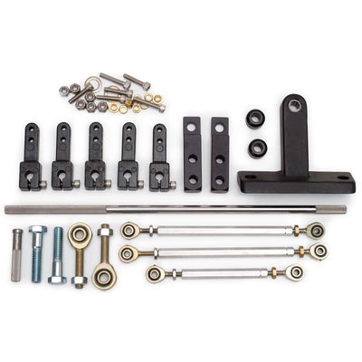 Carburetor Accelerator Linkage Kit <br> For B/B Chevy 7075 Victor 2-R Manifold