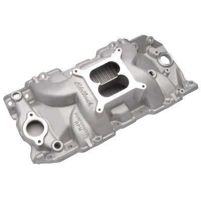 Performer RPM 454 Rect Manifold <br> Big Block Chevy 396/402/427/454/502 Engines
