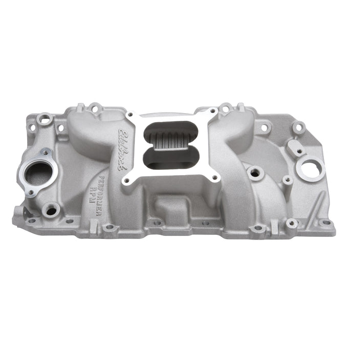 Performer RPM 454 Rect Manifold <br> Big Block Chevy 396/402/427/454/502 Engines