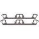 Exhaust Manifold Gasket Set <br> 66-87 Chrysler Dodge Plymouth Small-Block V8 Engines