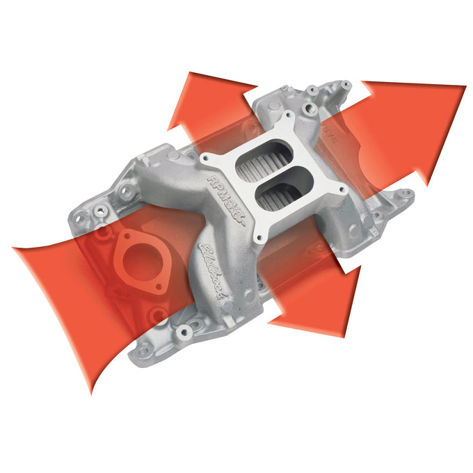 Engine Intake Manifold <br> Chrysler Small-Block LA 340 / 360 Engines