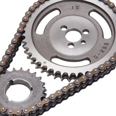Adjustable True-Roller Timing Chain Set <br> Small Block Chevy 90 Deg V6 200/229/262 Engines