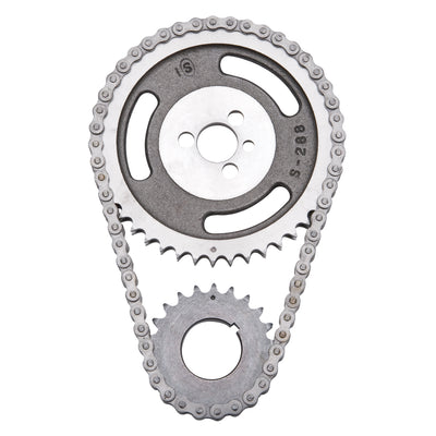 Adjustable True-Roller Timing Chain Set <br> Small-Block Chevy 90 Deg V6 Engines