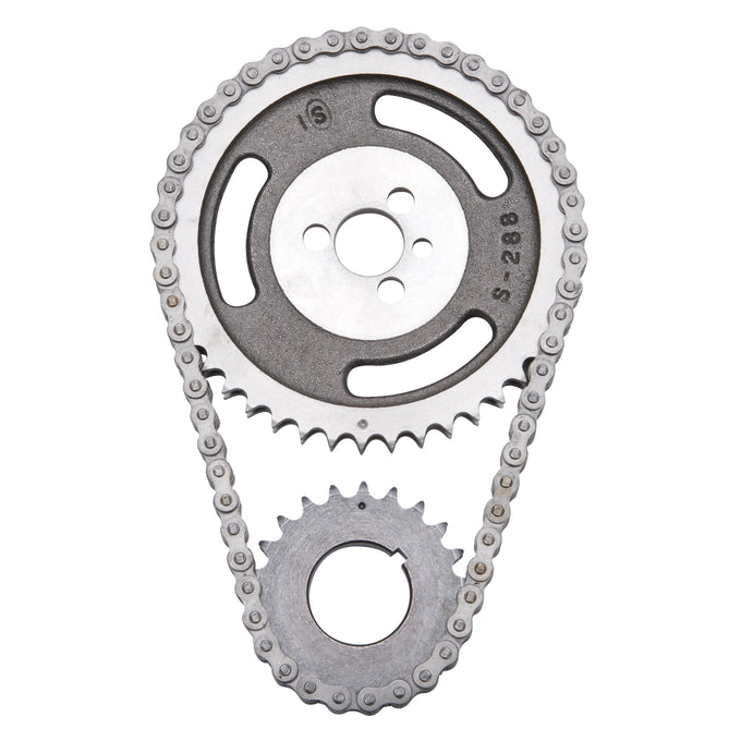 Adjustable True-Roller Timing Chain Set <br> Small-Block Chevy 90 Deg V6 Engines
