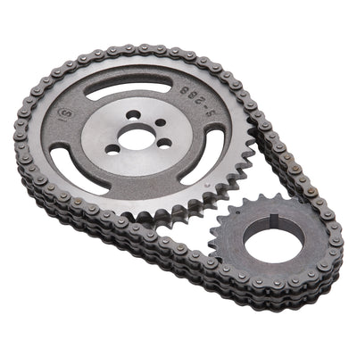 Adjustable True-Roller Timing Chain Set <br> Small-Block Chevy 90 Deg V6 Engines