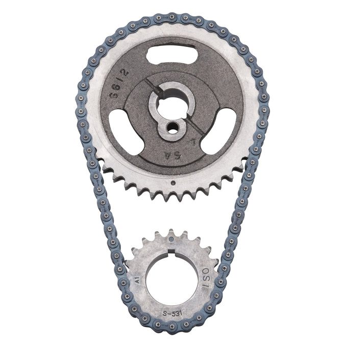 Adjustable True-Roller Timing Chain Set <br> Small Block Ford 221-351W (3.6-5.8L) Engines