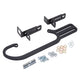 Throttle Cable and AT Kickdown Cable Bracket <br> For 4150 Style Pro-Flo 3 / 4 Throttle Body
