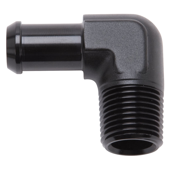 90 Degree Heater Hose End Fitting <br> 1/2in NPT¡Á5/8in Barb