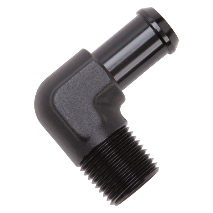 90 Degree Heater Hose End Fitting <br> 1/2in NPT¡Á5/8in Barb