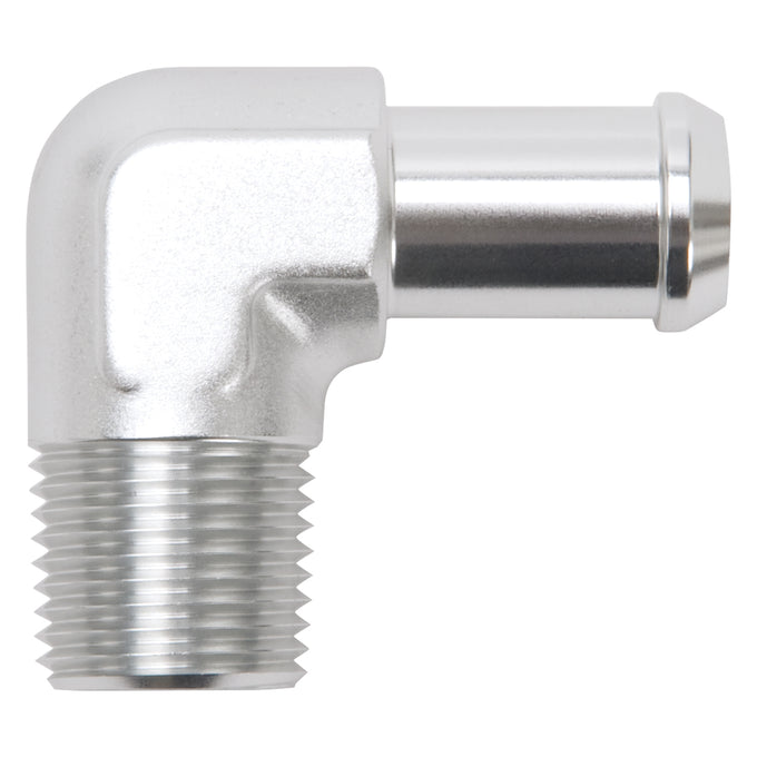 90 Degree Heater Hose End Fitting <br> 1/2in NPT¡Á5/8in Barb