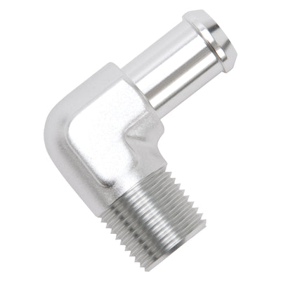 90 Degree Heater Hose End Fitting <br> 1/2in NPT¡Á5/8in Barb