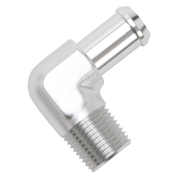90 Degree Heater Hose End Fitting <br> 1/2in NPT¡Á5/8in Barb