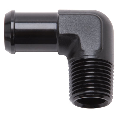 90 Degree Heater Hose End Fitting <br> 1/2in NPT¡Á1/2in Barb