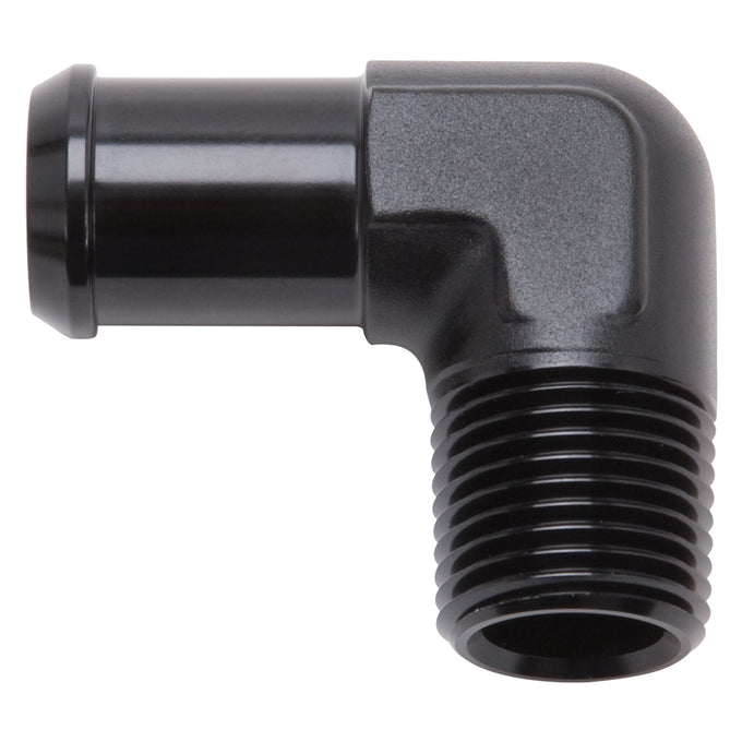 90 Degree Heater Hose End Fitting <br> 1/2in NPT¡Á1/2in Barb