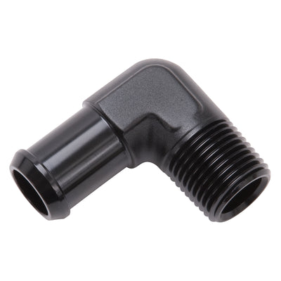 90 Degree Heater Hose End Fitting <br> 1/2in NPT¡Á1/2in Barb