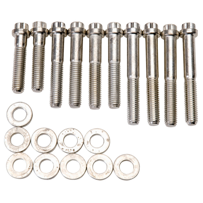 Engine Intake Manifold Bolt Set <br> For Ford FE 7105 Edelbrock manifold