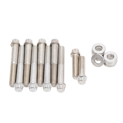 Engine Intake Manifold Bolt Set <br> For Ford FE 2105 Edelbrock manifold.