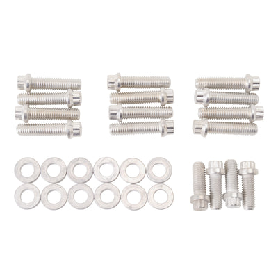 Engine Intake Manifold Bolt Set <br> Chevy 348/409 c.i.d. Edelbrock manifolds