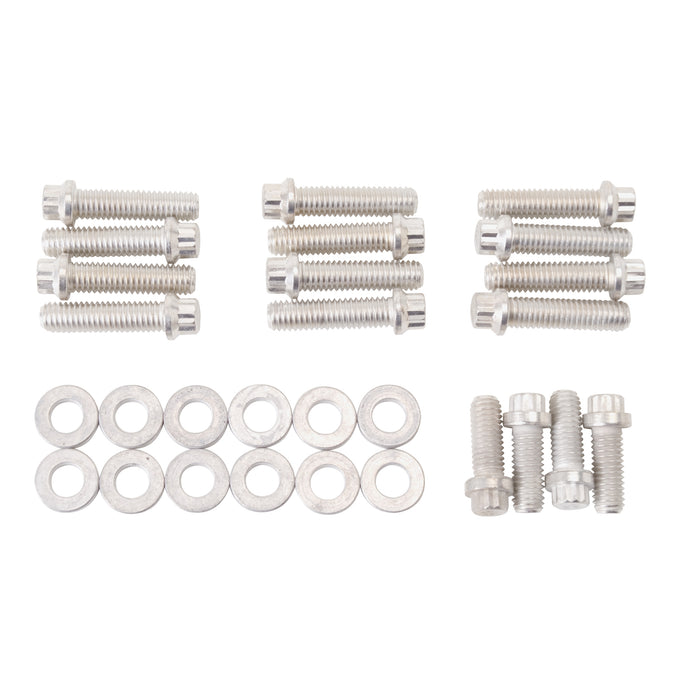 Engine Intake Manifold Bolt Set <br> Chevy 348/409 c.i.d. Edelbrock manifolds