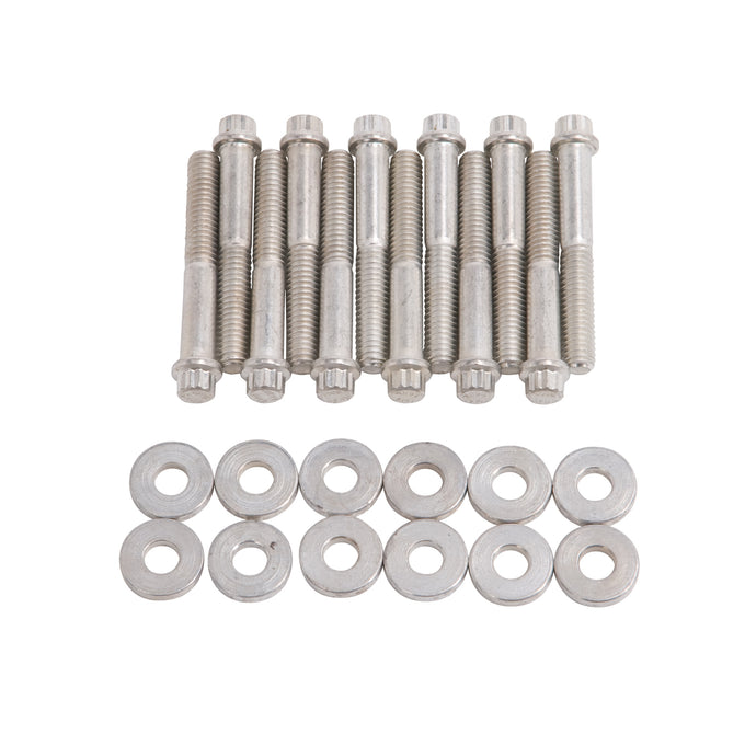 Engine Intake Manifold Bolt Set <br> For Ford 351W c.i.d. Edelbrock manifolds