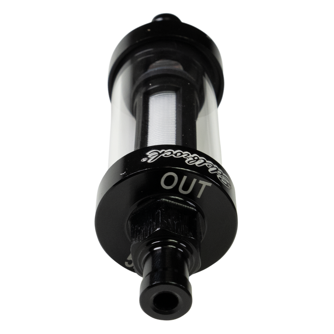 Fuel Filter <br> For use with rubber fuel lines rated up to 10psi