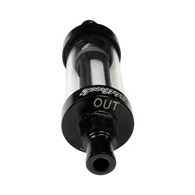 Fuel Filter <br> For use with rubber fuel lines rated up to 10psi