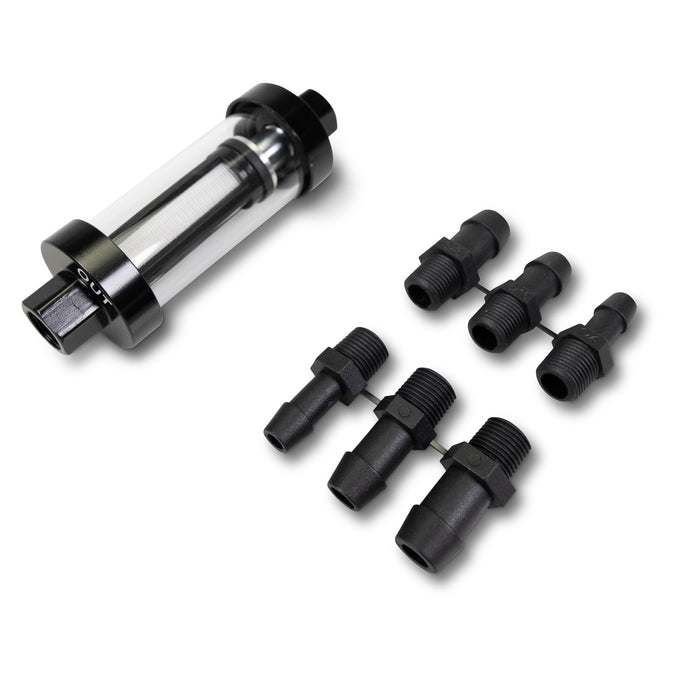 Fuel Filter <br> Fits 1/4 in, 5/16 in, or 3/8 in hoses