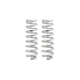 Pro-Lift Kit - Front and Rear Springs <br> 22-04 Nissan Frontier