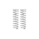 Pro-Lift-Kit Springs (Front Springs Only) <br> 01-07 Toyota Sequoia