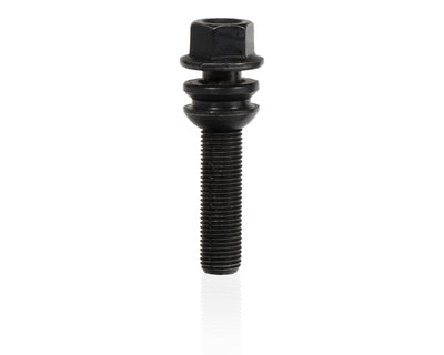 Wheel Bolt, M14 X 1.5, 53mm, 19mm Spinning Round-Seat <br> Universal Fit
