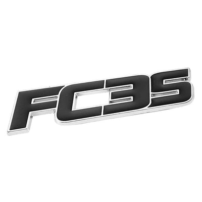 FC3S Tape-on Chrome Emblem Badge Decal <br>Universal