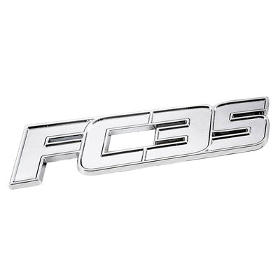 FC3S Tape-on Chrome Emblem Badge Decal <br>Universal