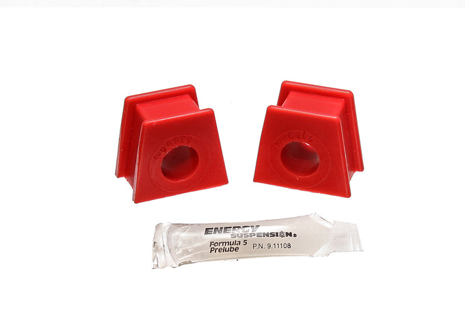 Red Rear Sway Bar Bushing Set 11/16 (In.) <br>77-80 MG MGB