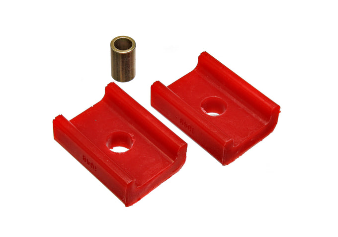 Red Transmission Buffer Mount Set <br>63-80 MG MGB