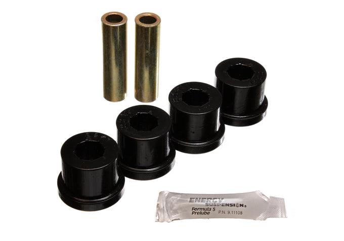 Black Rear Control Arm Bushing Set <br>86-91 Mazda RX-7
