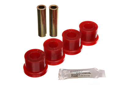 Red Rear Control Arm Bushing Set <br>86-91 Mazda RX-7