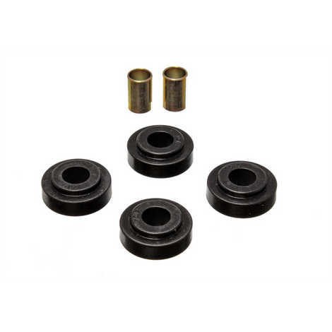 Black Front Strut Rod Bushing Set <br>79-85 Mazda RX-7