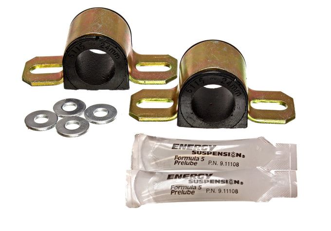 Black Sway Bar Bushing Set <br>86-91 Mazda RX-7